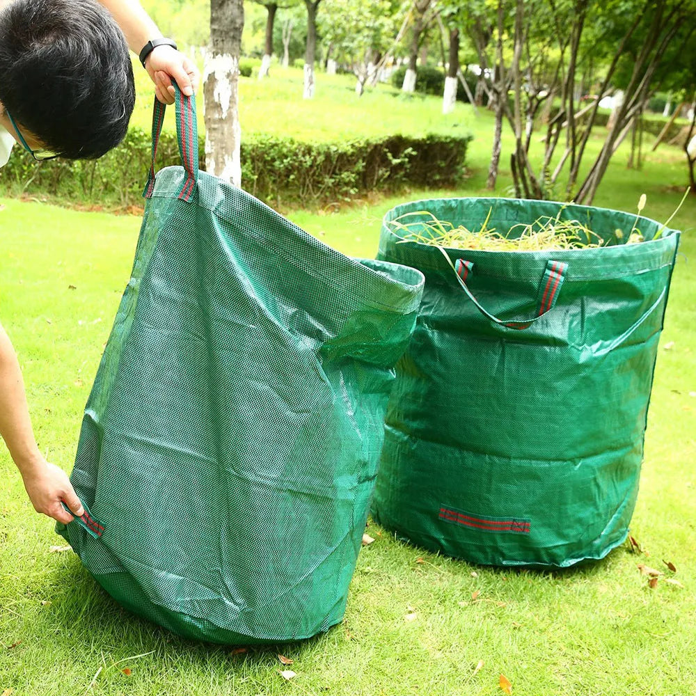 120/272/300/500L Reusable Garden Garbage Bags