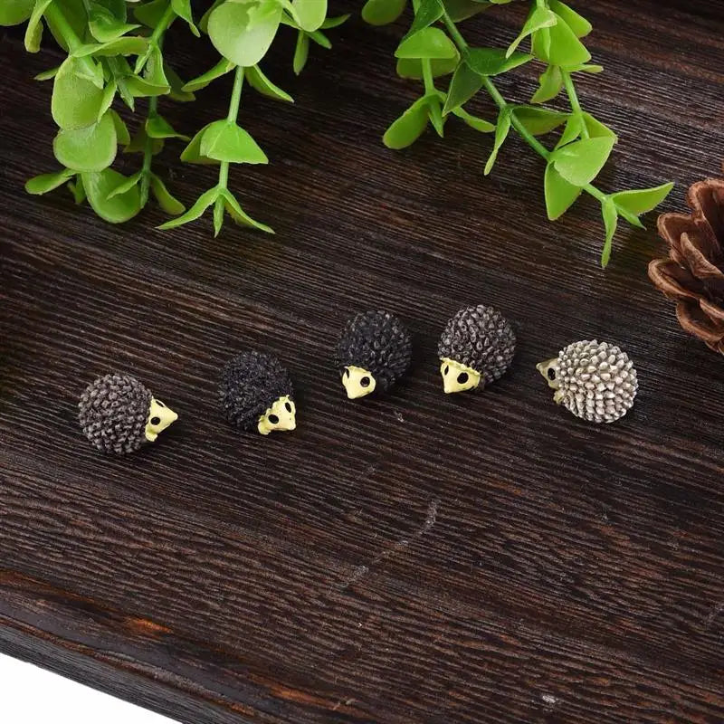 Mini Village House Miniature Garden Mini Bridge Stairs Craft Figurine Plant Pot Garden Ornament Miniature Fairy Garden Supplies