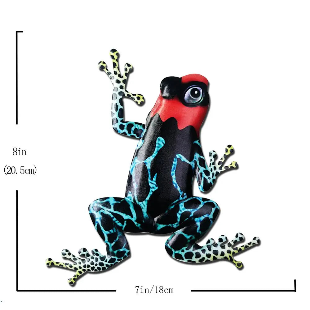 Metal Outdoor Gecko Art