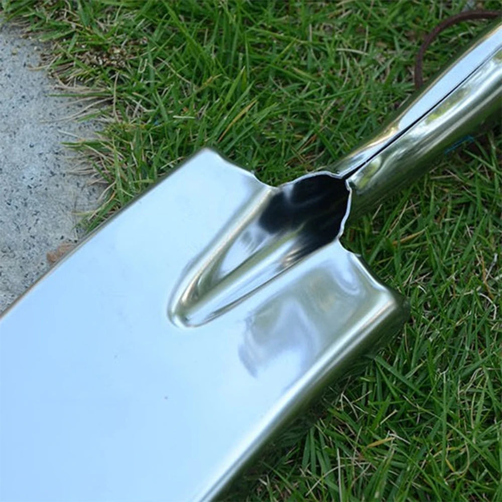 Stainless Steel Garden Hand Tools, Sharp-Nosed Shovel and Square Shovel for Gardening