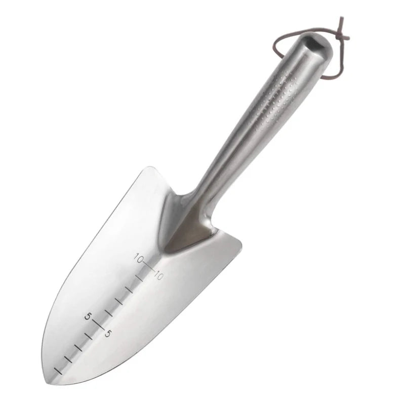 Stainless Steel Garden Hand Tools, Sharp-Nosed Shovel and Square Shovel for Gardening