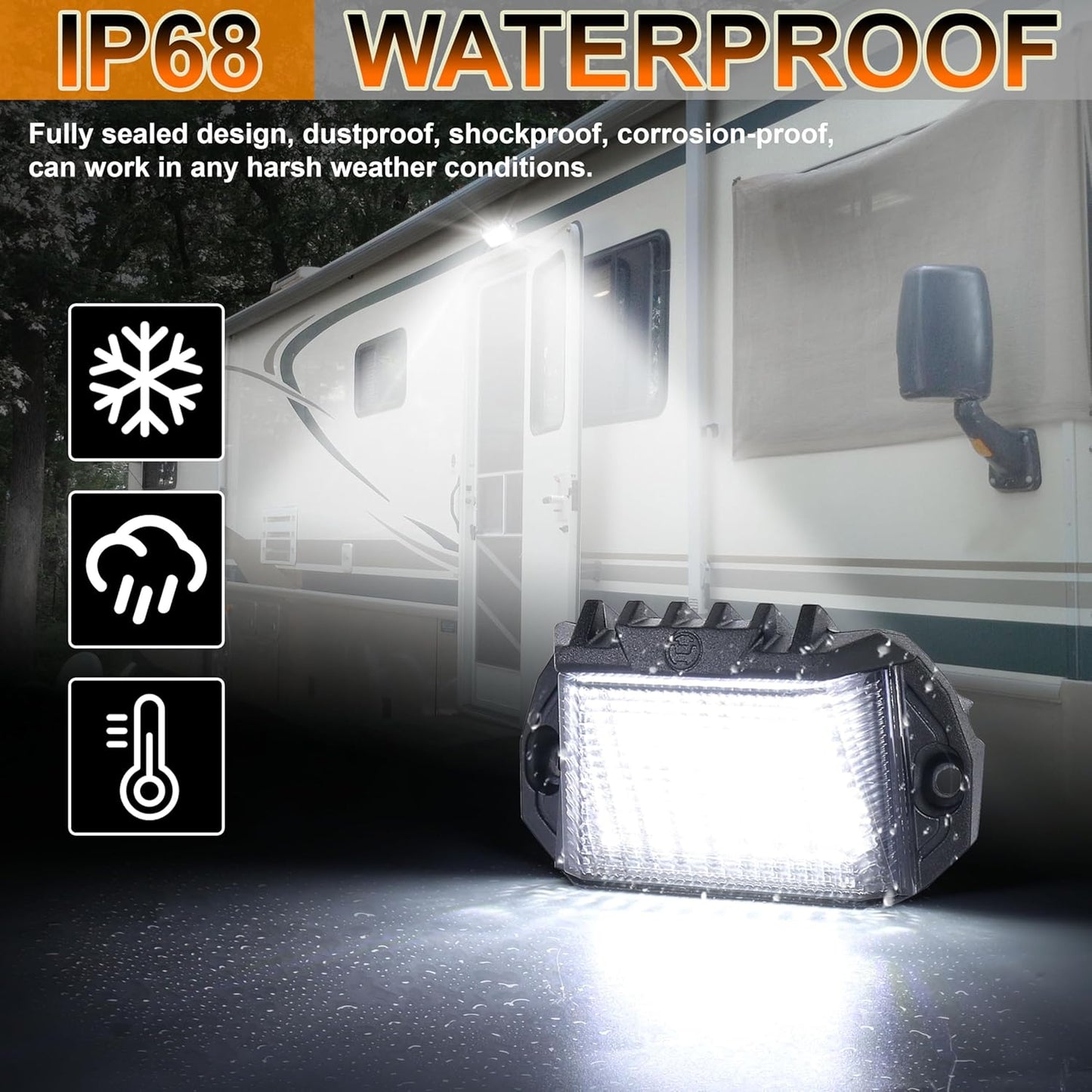4 Inch RV/Porch Exterior Light