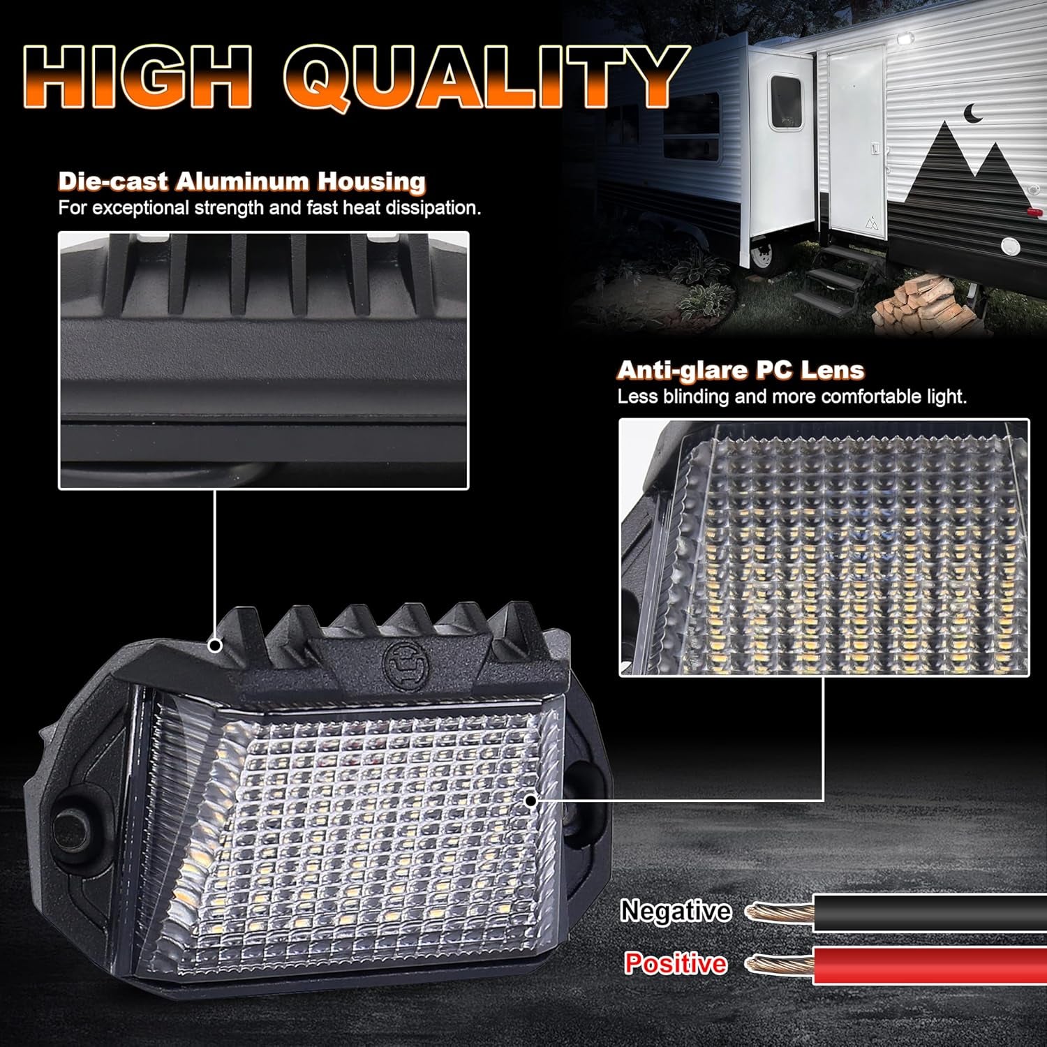 4 Inch RV/Porch Exterior Light
