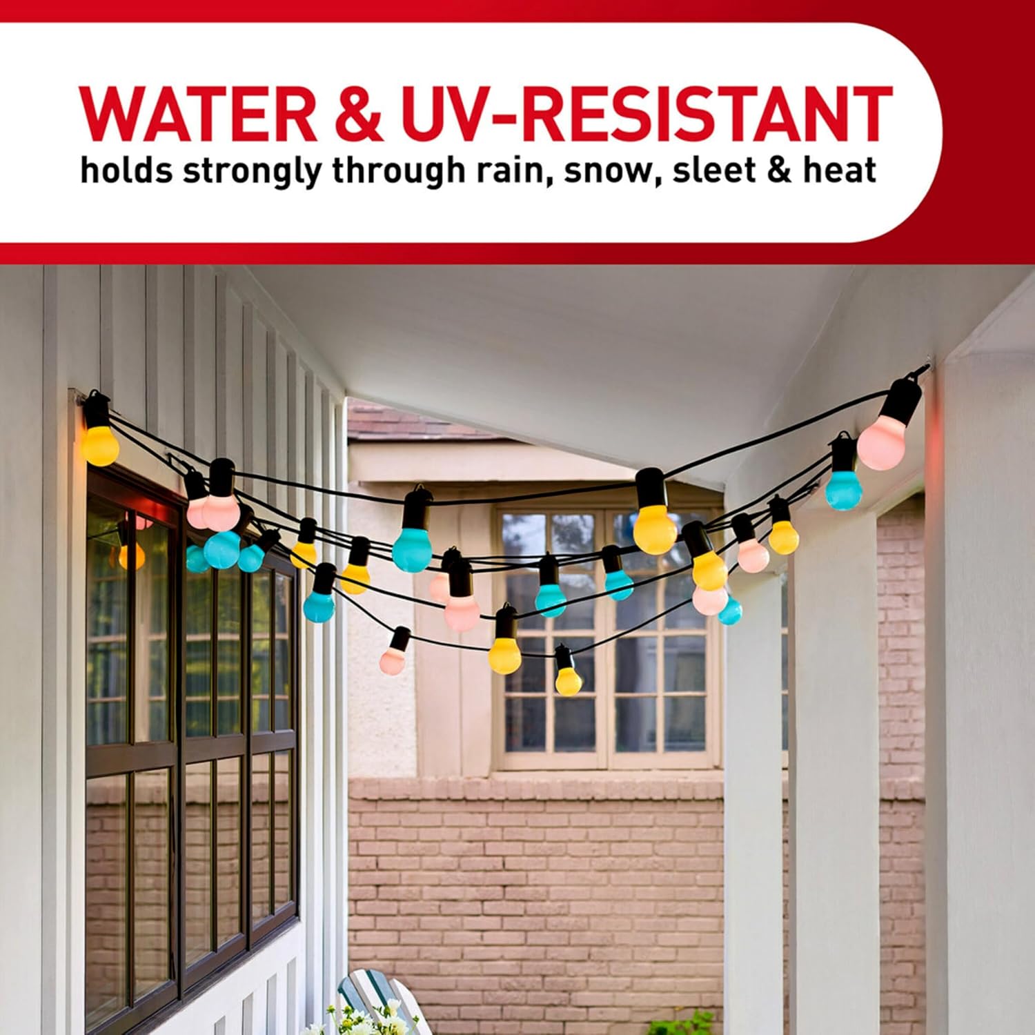 Outdoor Light Clips, 16-Clip, 4-Pack