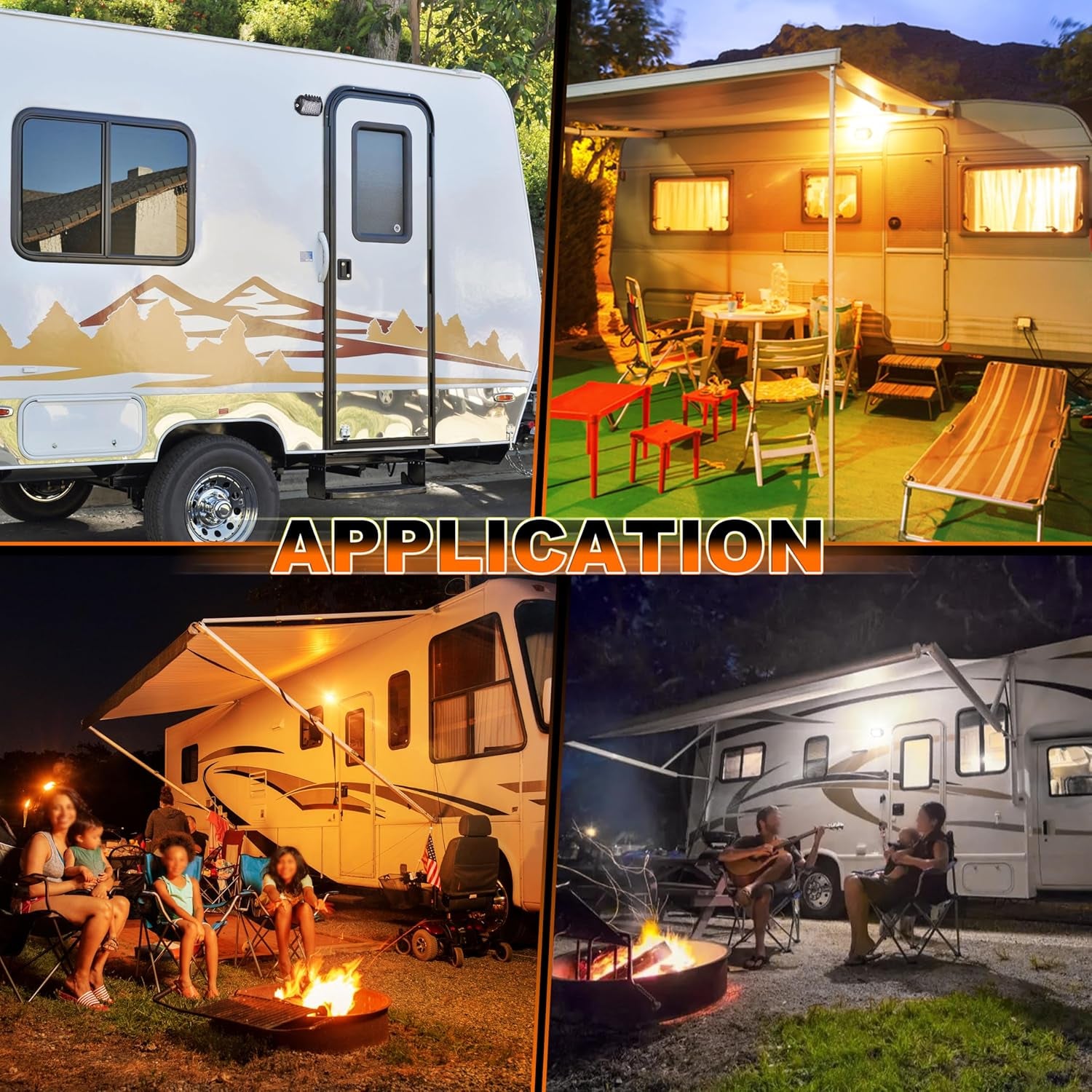 4 Inch RV/Porch Exterior Light